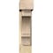 Ekena Millwork Balboa Block Rough Sawn Bracket w/ Offset Brace, Douglas Fir, 6"W x 20"D x 24"H BKT0604X20X24BOA05RDF - alternate 3